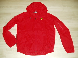  быстрое решение! новый товар * Ferrari × Puma легкий * тонкий жакет SF T7 City Runner[US. L размер ]13,200 иен 