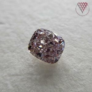 0.336 ct FANCY BROWN PINK VS1 CGL 天然 ブラウン ピンク ダイヤモンド ルース クッション シェイプ DIAMOND EXCHANGE FEDERATION