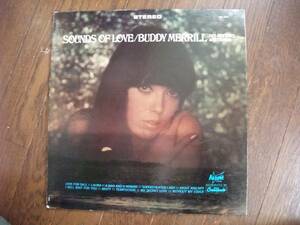 LP☆ Buddy Merrill　Sounds Of Love　☆Misty, Temptation, Love For Sale, Laura, I Will Wait For You