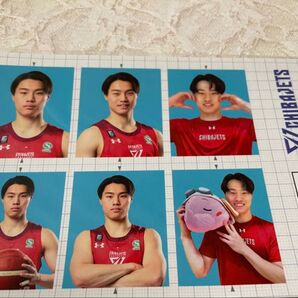 千葉ジェッツ 証明写真風ステッカー/内尾聡理選手