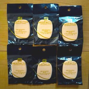 Max factor パウダーファンデーションパフ バフ 6枚