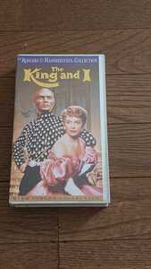 VHSビデオ:映画「王様と私 The King and I」