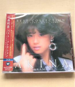 新品未開封★中森明菜　CD 2枚組 BEST COLLECTION ベスト・コレクション～ラブ・ソングス&ポップ・ソングス★30周年記念限定!