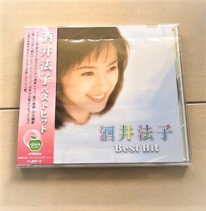 新品同様・帯付き★酒井法子　ベストヒット　アルバムCD 碧いうさぎ　鏡のドレス　夢冒険　ほか★