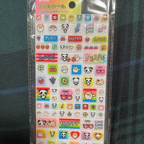 タイルシール 平成レトロ パンダ 猫 天使