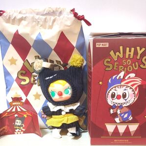 モリー String Puppet WHY SOSERIOUS ピエロ ぬいぐるみキーホルダーハロウィン ペンダント 黒