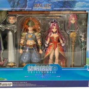スクウェア・エニックス アクションフィギュア 聖剣伝説3 TRIAL of MANA BRING ARTS デュラン&アンジェラ