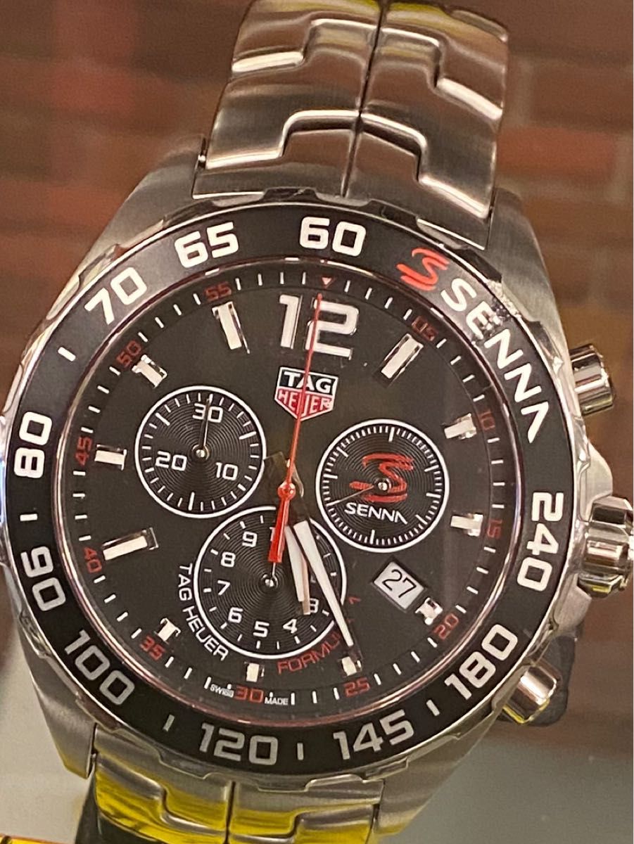 【TAG HEUER】タグホイヤー フォーミュラ1 クロノグラフ アイルトン・セナ CAZ1015.BA0883 