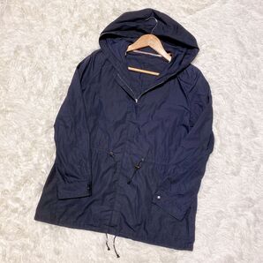【J.PRESS】ジェイプレス マウンテンパーカー ネイビー フード付き