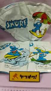 1982 ビンテージ スマーフ 浮き輪 腕輪 ビーチグッズ 当時物 smurf vintage