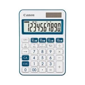 キヤノン 電卓 LS-105WUC NV 10桁