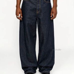 stussy big ol' jeans raw