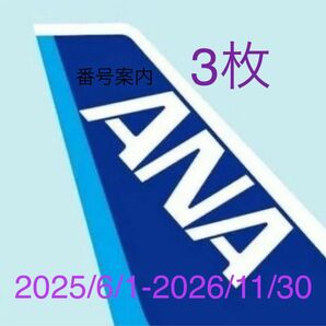 ANA 3枚 全日空 飛行機