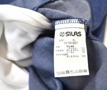 SILAS （サイラス）SS DENIM LAYER TEE 半袖デニムレイヤーTシャツ クルーネックレイヤードT-SHIRT XL_画像8