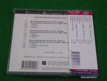 CD・輸入・未開封 :ブラック / バッハ / ブランデンブルク協奏曲 第4・5・6番_画像2