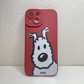 iphone 15 ケース スマホケース 立体感ある 赤