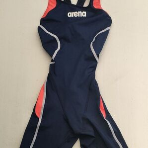 arena アリーナ 競泳水着 ネイビー レッド スイムウェア 130cm