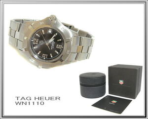 ☆美品TAG HEUER/タグホイヤー 2000シリーズ エクスクルーシブ WN1110 メンズ腕時計 クォーツ ウォッチ送料税込み!の商品画像