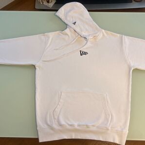 NEW ERA ニューエラ パーカー ホワイト XLARGEサイズ