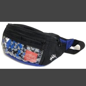 マンハッタンポーテージ × STASH A2510016 ウエストバッグ 美品 スタッシュ ウエストポーチ ボディバッグ コラボ
