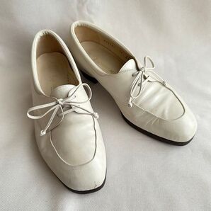 asics WALLAGE アシックス ワラッジ レザー ウォーキングシューズ 23.5 cm EEE