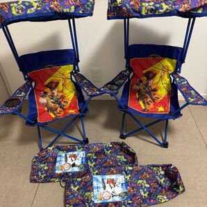 トイストーリー キャンプチェア アウトドアチェア セット