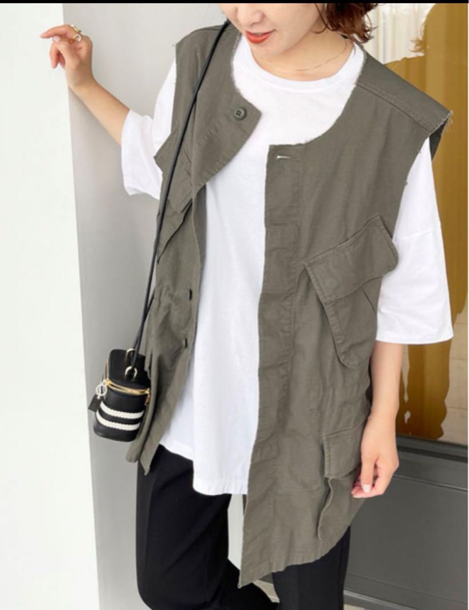 made in standard Spick & Span 別注ミリタリーベスト