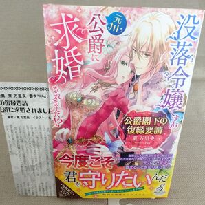 公爵閣下の復縁要請 没落令嬢ですが元カレ公爵に求婚されました!? 初回ペーパー付き