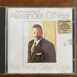 CD ★ Alexander O’Neal『This Thing Called Love』 中古 Alexander O’Neal