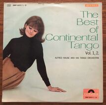 アルフレッド・ハウゼ楽団/The Best of Continental Tango Vol.1,2. SMP-9001（1～2）_画像1