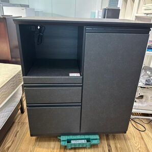 展示品 美品 カウンター (SP201 90WT GY) ニトリ レンジボード