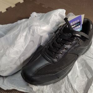 ムーンスター シューズ 未使用 24.0 3E ブラック