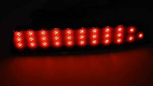 スモークレンズ　メルセデスベンツ 60連 LED リフレクター リアバンパー ライト ランプ　Ｗ447 Ｖクラス Ｖ220ｄ 