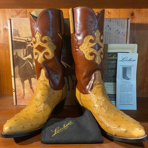 Lucchese オーストリッチ　未使用品