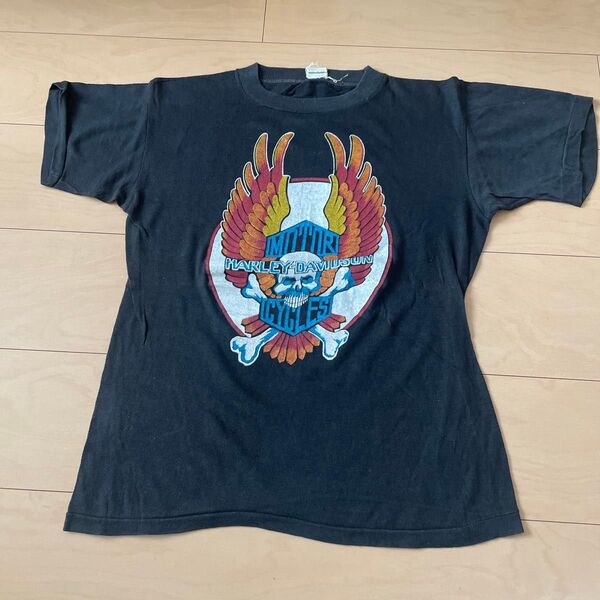 ビンテージ ハーレー Tシャツ ハーレーダビッドソン ヴィンテージ S