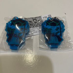 鬼滅の刃 ガチャ ここみえ アクリルフィギュア 玖ノ型 童磨 二つセット