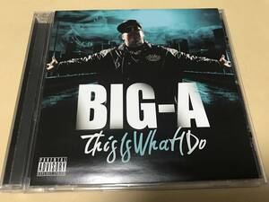 BIG-A/This Is What I Do/G-Rap/G-LUV/トークボックス