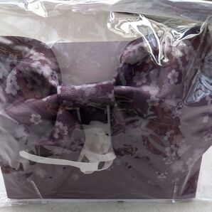 浴衣帯 くすみパープル 一回使用