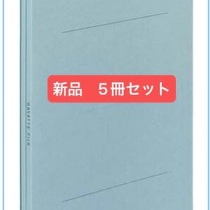 新品 GAVATTE FILE ガバットファイル ブルー系 5冊セット