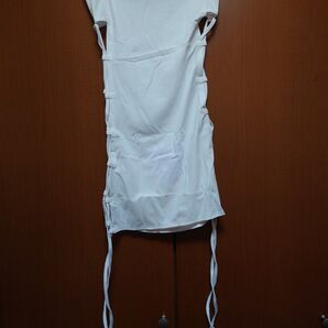 WickedWeasel microminimus チューブトップワンピース白