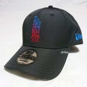 NEW ERA ニューエラ キャップ LA ロサンゼルス ドジャース Stack 黒 ブラック 野球 MLB ユニセックス 大谷