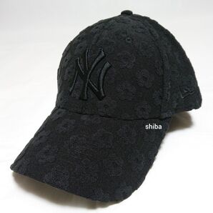 NEW ERA ニューエラ 正規品 レディース 9FORTY キャップ 帽子 NY ニューヨーク ヤンキース ブラック 黒 花柄