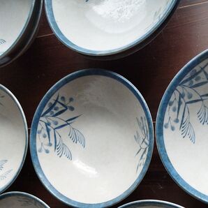 I-5 どんぶり鉢 笹柄(大)10個 和食器