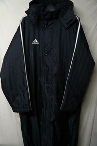 ◆adidas アディダス◆ベンチコート◆サイズO XL程度◆