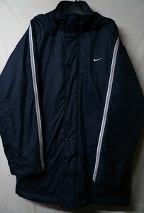 ◆NIKE ナイキ ベンチコート ネイビー◆XL◆