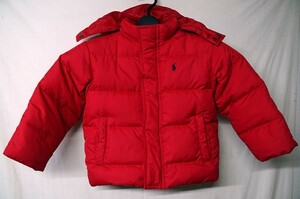 Polo Ralph Lauren Polo Ralph Lauren пуховик красный Kids размер детский 