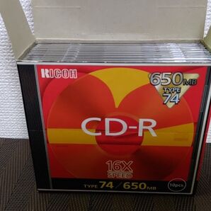 未開封 RICOH リコー CD-R TYPE74 10枚