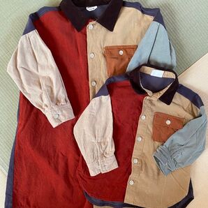 リンクコーデ ワンピース シャツ ブリーズ