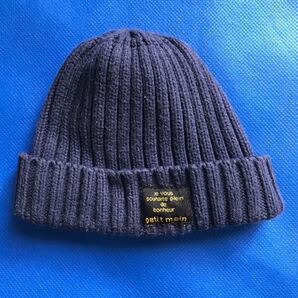 petit mainニットキャップ