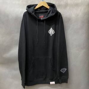 USA正規品 【M】 ダイヤモンドサプライ Diamond supply co. スウェット プルオーバー パーカー Monogram モノグラム LA ストリート 裏起毛 